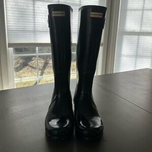 Women’s Hunter Classic Tall Black Boots